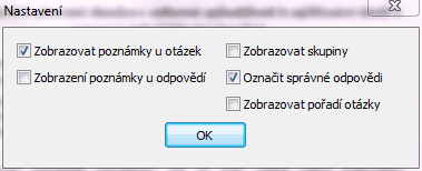 10 4.1.1.2 Zobrazit dokument Zobrazí dokument k testu. Většinou se zde zobrazují informace o testových otázkách. (Pravidla testování, počty otázek apod.