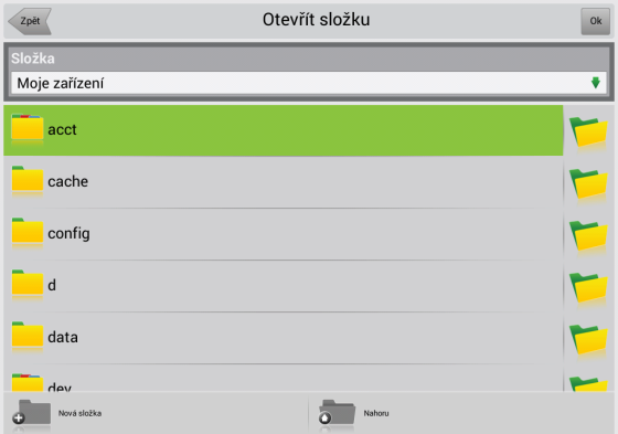 příjezdu. Toto menu umožňuje zobrazení plánované trasy ( Itinerář trasy ) obsahující informace o každém manévru, vč. názvu ulice a vzdálenosti k manévru.