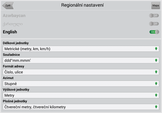 6.9.4 Rozvržení klávesnice Uživatel může nastavit rozvržení klávesnice v Rozvržení klávesnice (Obr. 57).