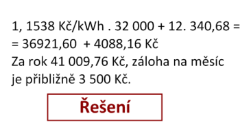 V záložce vpravo jsou pro srovnání uvedeny náklady na bydlení v bytě 3 + 1 v Plzni. Strana č.