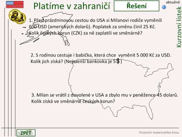 Strana č. 2 - Hádanka Pojem euro, vysvětlení a možnosti placení eurem. Strana č.