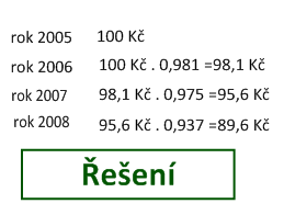 Strana č. 5 Příkaz k úhradě Jednotlivé skupiny vyplní na základě zadaných úkolů příkaz k úhradě.