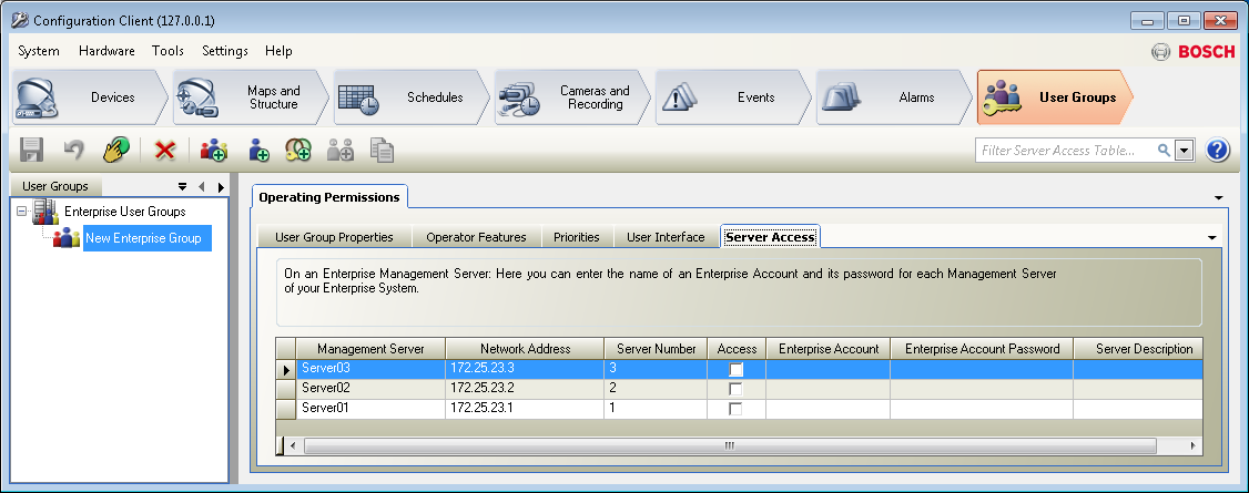 Bosch Video Management System Příklady konfigurací cs 18