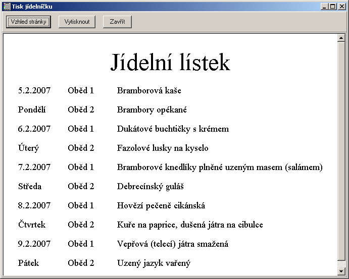 12. Trvalejší neposílání dat na internet zajistíte v modulu Pavouk odtržením volby Používat propojení s icanteen v záložce Nastavení. 13.