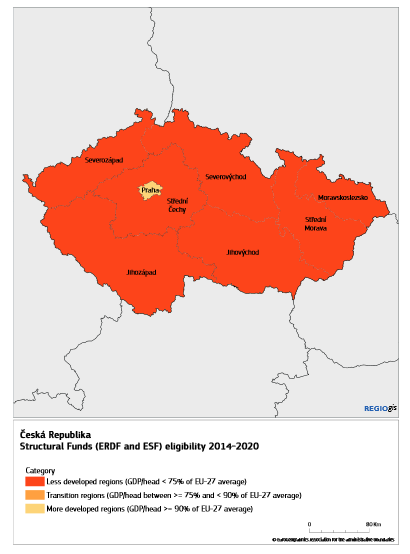 4.4. Programové období 2014-2020 Přípravy nového programového období započaly velmi brzy, např. Česká republika začala s přípravou již v roce 2010 55.