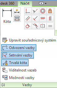 2 Tvorba náčrtů Cíl hodiny: Naučit základní možnosti tvorby náčrtů. Teorie: Cílem této hodiny jsou náčrty jejich tvorba včetně vazeb a kót.