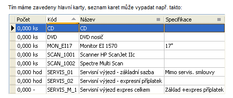 - 17 - Lgistika, sklady, fakturace a distribuce v IS předvyplněné. U jedntky ks by měl být uveden, že je hlavní, pkud není, nastavte ji jak hlavní funkčním tlačítkem v navigátru pd seznamem jedntek.