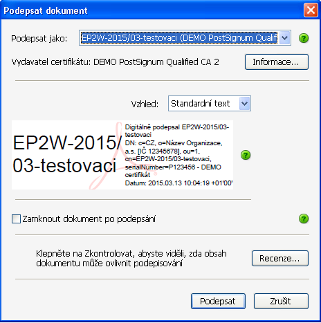 4. Podpis a odeslání přílohy č. 2 do VZP 4.