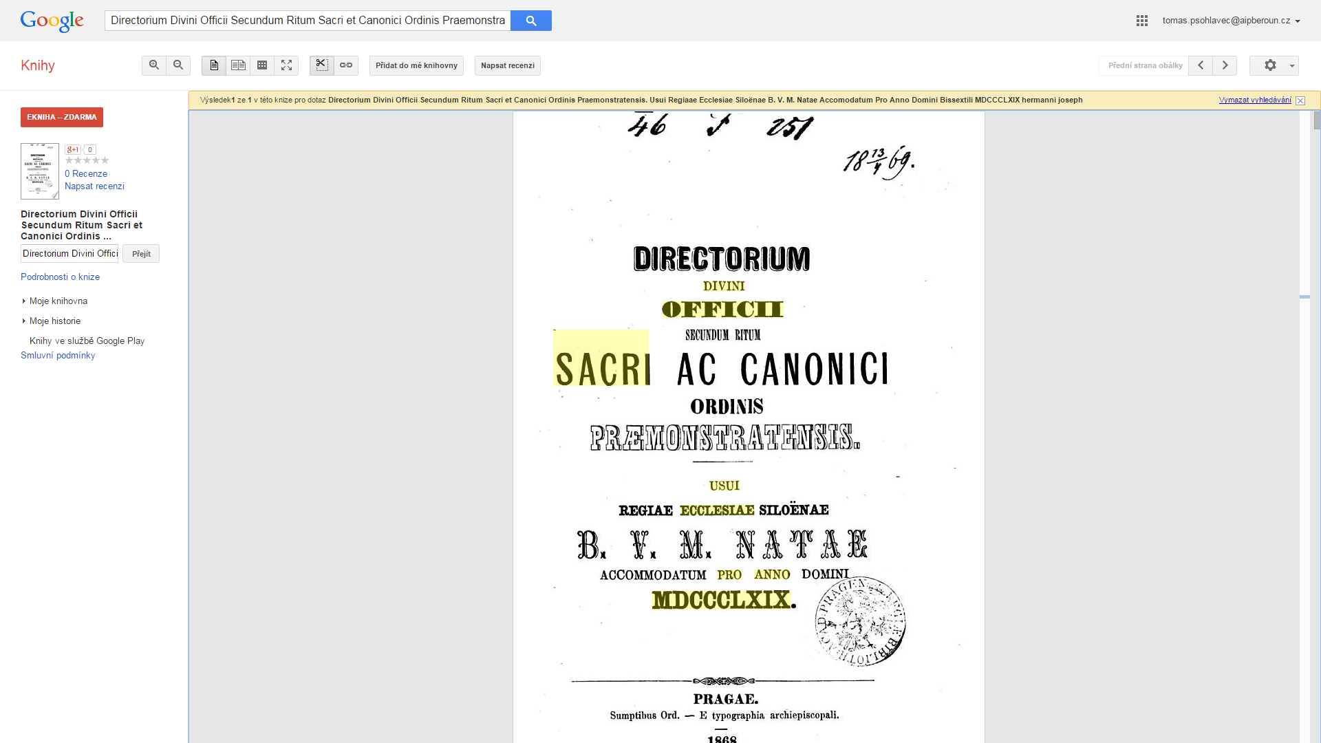 OCR: Directorium Divini Officii Secundum