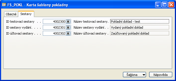 kontroluje, zda saldo po účtování nebude nabývat záporných hodnot Povol více nových dokladů při povolení volby má uživatel možnost pracovat s více rozpracovanými doklady Povol nulové doklady systém