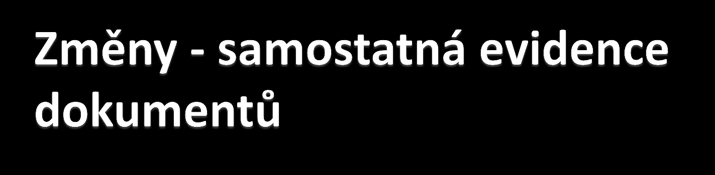 Původce eviduje dokumenty dále v samostatných evidencích dokumentů s těmito údaji: pořadové číslo, datum doručení, adresa odesílatele, obsah, spisový a skartační znak, skartační lhůta (v