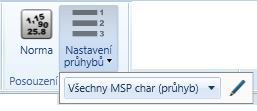 Uživatelská příručka IDEA Beam 79 10.1.2 Nastavení třídy výsledků pro výpočet průhybů Výpočet průhybů se provádí pro všechny kombinace zařazené ve třídě výsledků pro výpočet průhybů.