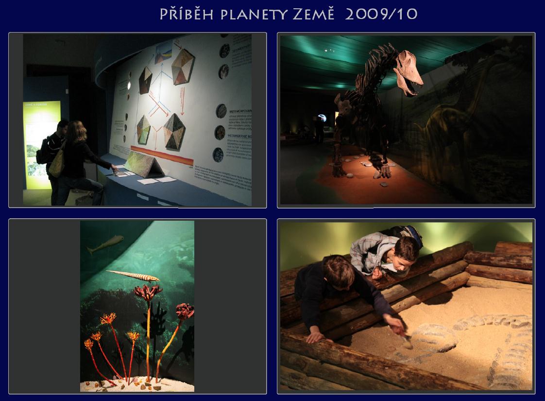 EXPOZICE Národní muzeum Dočasná výstava Příběh planety Země www.nm.