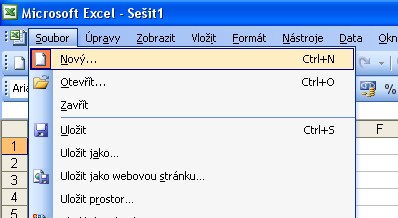 2. vkládat číselné hodnoty rozměrů s přesností 2 desetinná místa Klikneme pravým tlačítkem myši do záhlaví sloupce nebo řádku a z kontextového menu potvrdíme volbu Šířka sloupce... nebo Výška řádku.