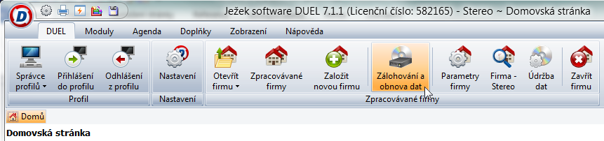 Ve společných parametrech a číselnících: V číselníku dokladů zkontrolovat/upravit příznak, zda Zadat předpis 8. Maloobchod Seznam pokladen Založit pokladnu ze Sterea nebyla(y) převedeny. 6.