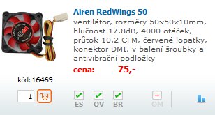 Akční nabídka by určitě měla obsahovat méně položek. Když už je akční nabídka prováděna, tak by měla mít vlastní podstránku, kde by se lidé mohli podívat na celou tuto akční nabídku.