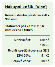 Druhý krok: Výběr způsobu dopravy a platby Nejprve maličkost, hover efekt u 4 prvků nahoře (navigace postupu objednávky) mají špatné kódování (nezobrazují se české znaky obr. 18). Obr.