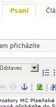 Vkládání obrázků Obrázek je třeba nejprve nahrát do databáze, pak teprv je možné ho přidat do textu nějaké stránky. 1. Nahrávání obrázku V administraci přepnu na záložku Obsah Obrázky.