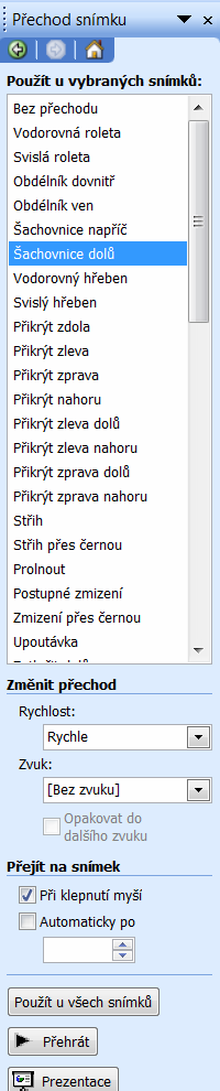 Po vložení některého typu cesty pohybu se u objektu objeví čára s šipkami naznačující start, cestu a cíl kterým se bude objekt ubírat. Za konce této naznačené cesty pohybu můžeme tyto parametry měnit.