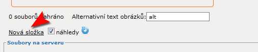 6. Obsah stránky 6.1. Editace obrázků 1. krok Obrázek do obsahu stránky (ne do fotogalerie) lze vložit pomocí ikonky. 2.