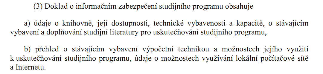 Legislativa, výkazy Vyhláška č. 42/1999 Sb.