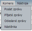 N a b í d k a A b s e n c e V sekci Absence lze sledovat docházku žáka s rozlišením na typ absence (omluvená, neomluvená, nezapočtená ).