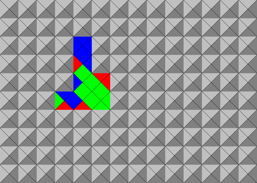 Obrázek 2. U přiléhajících kostek na sebe musí navazovat barvy Popis formátu souboru Soubor s popisem rozehrané hry je textový soubor. Každé pole je v něm zaznamenáno jako čtyři znaky.