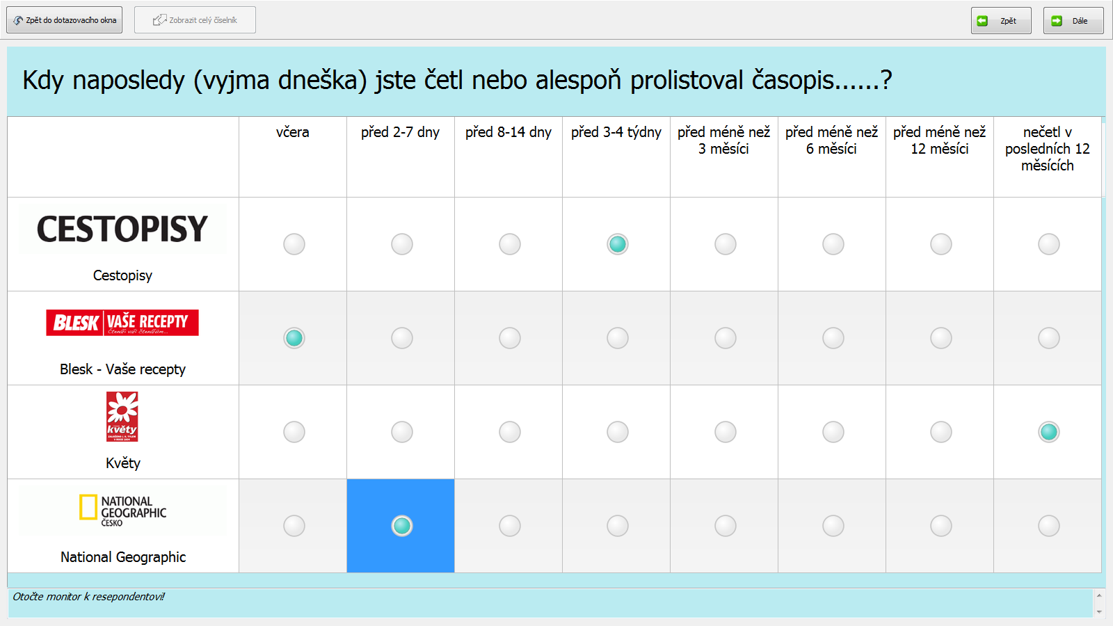 Inovace nový layout