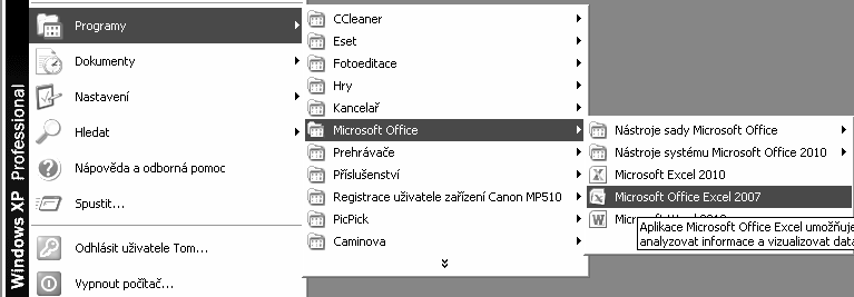 Excel umožňuje třídit a filtrovat data podle zadaných parametrů, vytvářet grafy a obsahuje mnoho dalších možností, což z něj vytváří velice silný profesionální pracovní nástroj, ale může být i