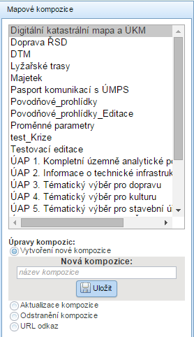 Vložte adresu URL (pomocí kombinace kláves CTRL+V) požadované mapové služby a dále případně zvolte konkrétní typ služby. V opačném případě vyberte volbu automaticky rozpoznávat.