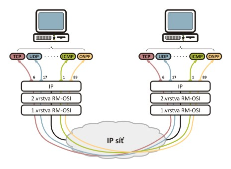 2.3 Směrovací a kontrolní pole Další pole v IP záhlaví paketu slouží k různým účelům při směrování jako např.