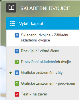 eduribbon.cz Příklad možností vložení ostatních prvků Připravený učební materiál žáci naleznou po přihlášení do webového rozhraní systému Edu- Base.