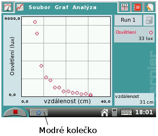 Okno režimu Události + hodnoty nabízí dole ještě zaškrtnutí možnosti Průměr za 10 sekund. Tato volba je vhodná např.