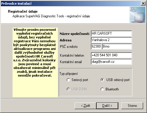 Instalace 3.