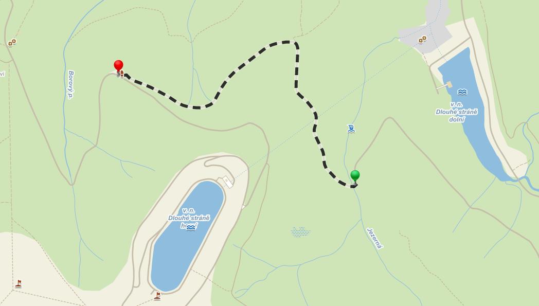 3. Úsek Vrchařská prémie (2,3 km) GPS