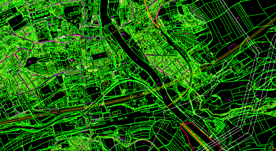 Katastrální mapa ve vektorové podobě (DKM/KMD) Katastrální mapa ve vektorové podobě bude poskytována prostřednictvím Geoportálu ČÚZK Bude