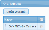 HelpDesk 2014 7 Napravo od zaškrtávacího políčka jsou umístěny ikonky pro práci s jedním řádkem (záznamem) tabulky. V tabulce to mohou být funkce: Smazat provede smazání záznamu.