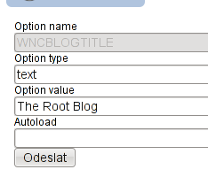 Modul Menu Tento modul slouží k nastavení obsahu hlavního menu například pokud si chcete přidat nějakou vlastní stránku do tohoto menu.