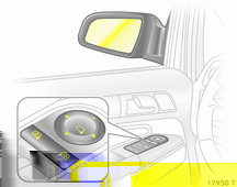 Klíče, dveře a okna 37 Během prvních 10 sekund po aktivaci systému alarmu: LED = Test, prodleva svítí Dioda LED rychle bliká zapalování, = Otevřené dveře, zavazadlový prostor nebo kapota nebo porucha