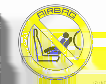 58 Sedadla, zádržné prvky Systém airbagů Systém airbagů se skládá z několika samostatných systémů. Když je aktivován, naplní se airbag v řádu milisekund.