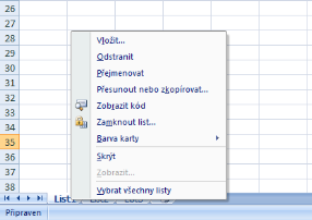 2.5. Práce s více listy Dokument Excelu se označuje jako sešit.málo lidí sice tento výraz v běžné řeči pro tabulky použije, má to ale svou logiku.