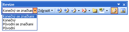 Kapitola 7 Microsoft Word v pracovní skupině 161 Vložený text Odstraněný text 7 Označení řádků obsahujících revize Microsoft Word v pracovní skupině Obrázek 7-2: V Normálním zobrazení se veškeré