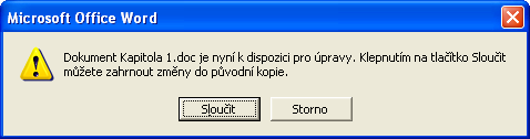 178 Microsoft Office Word 2003 Sdílení dokumentů Word po síti V kapitole 4 publikace Úvod do Microsoft Office 2003 jsme probírali obecné metody pro ukládání a otevírání dokumentů Office na sdílených