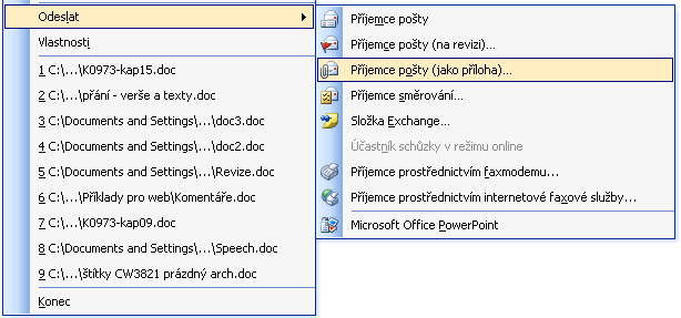 Kapitola 7 Microsoft Word v pracovní skupině 179 Poslední přepínač, Přijmout oznámení, až bude původní kopie k dispozici, otevírá dokument v režimu pouze pro čtení, ale Word nás posléze upozorní na
