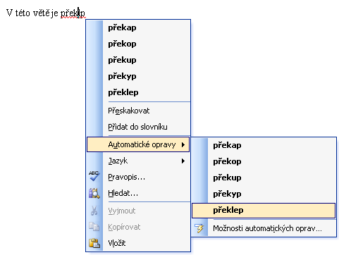188 Microsoft Office Word 2003 Obsahuje-li dokument cizojazyčný text nebo text, u něhož kontrolu pravopisu záměrně vynecháme, musíme jej správně označit ještě před spuštěním nástrojů pro kontrolu