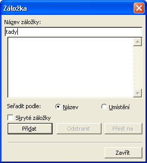 46 Microsoft Office Word 2003 Rychlý pohyb v dokumentu Na začátku této kapitoly, v části Přemístění kurzoru, jsme uváděli klávesové zkratky pro pohyb kurzoru v dokumentu.