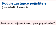 Uzavření smlouvy Informace pro klienta Nedílnou součástí návrhu pojistné smlouvy jsou kromě pojistných