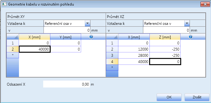 Uživatelská příručka IDEA Tendon 76 9.9 Import a export kabelů Vytvořené kabely lze uložit do textového souboru. Nový kabel lze vytvořit načtením geometrie kabelu z textového souboru.