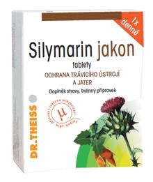 Naturprodukt Silymarin 190 mg + selen Naturprodukt Silymarin 100 mg + jakon Naturprodukt