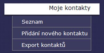 12 Návod ha-loo Centrála 6. Moje kontakty 6.1. Seznam Zde se nachází tabulka se všemi Vašimi uloženými kontakty. Kontakty můžete filtrovat podle jména nebo podle telefonního čísla.